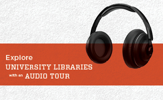 Take an Audio Tour of the library. Available whenever the library is open.