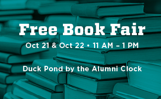 Free Book Fair October 21 & 22!!